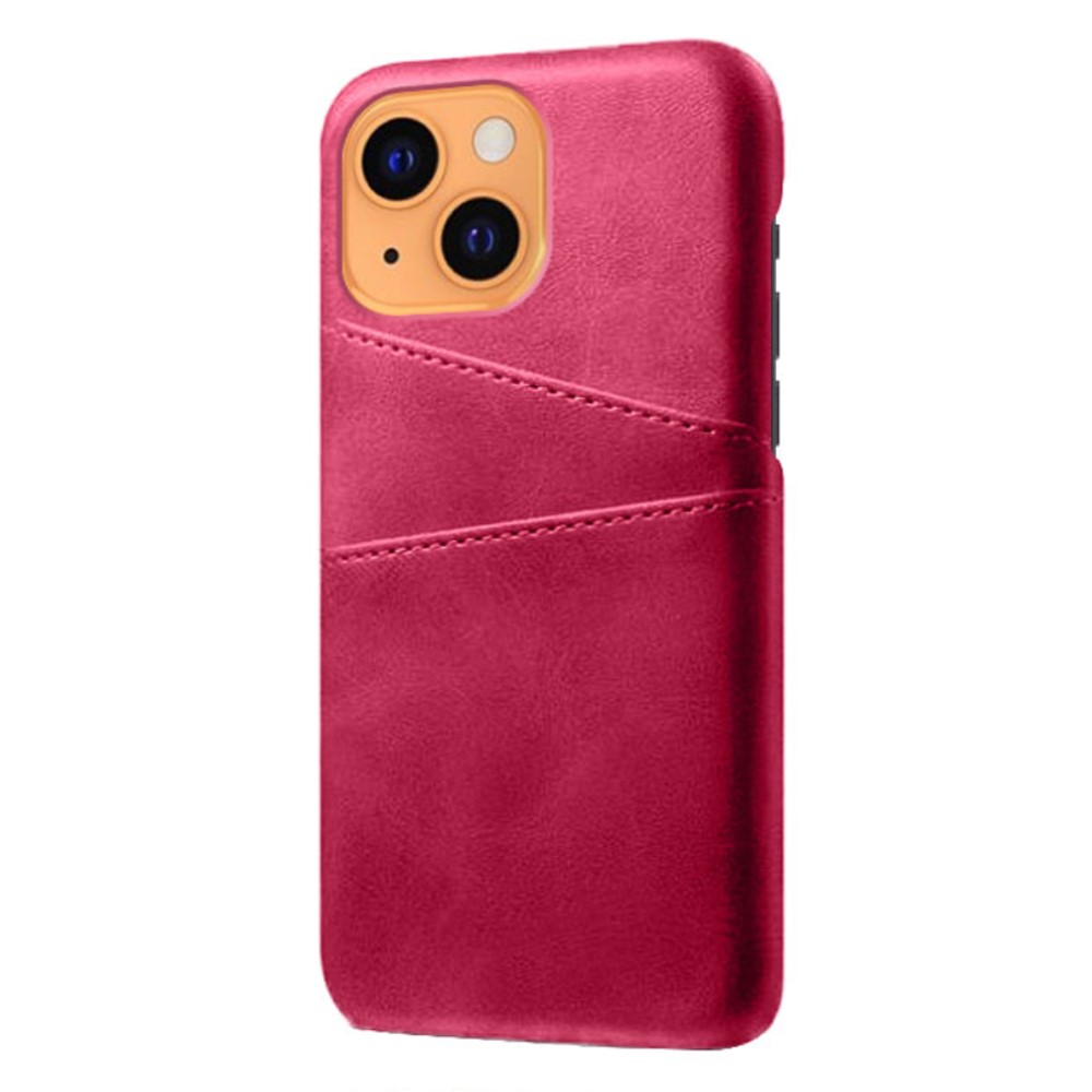 KSQ iPhone 13 - KSQ Skal Med Kortfack - Rosa