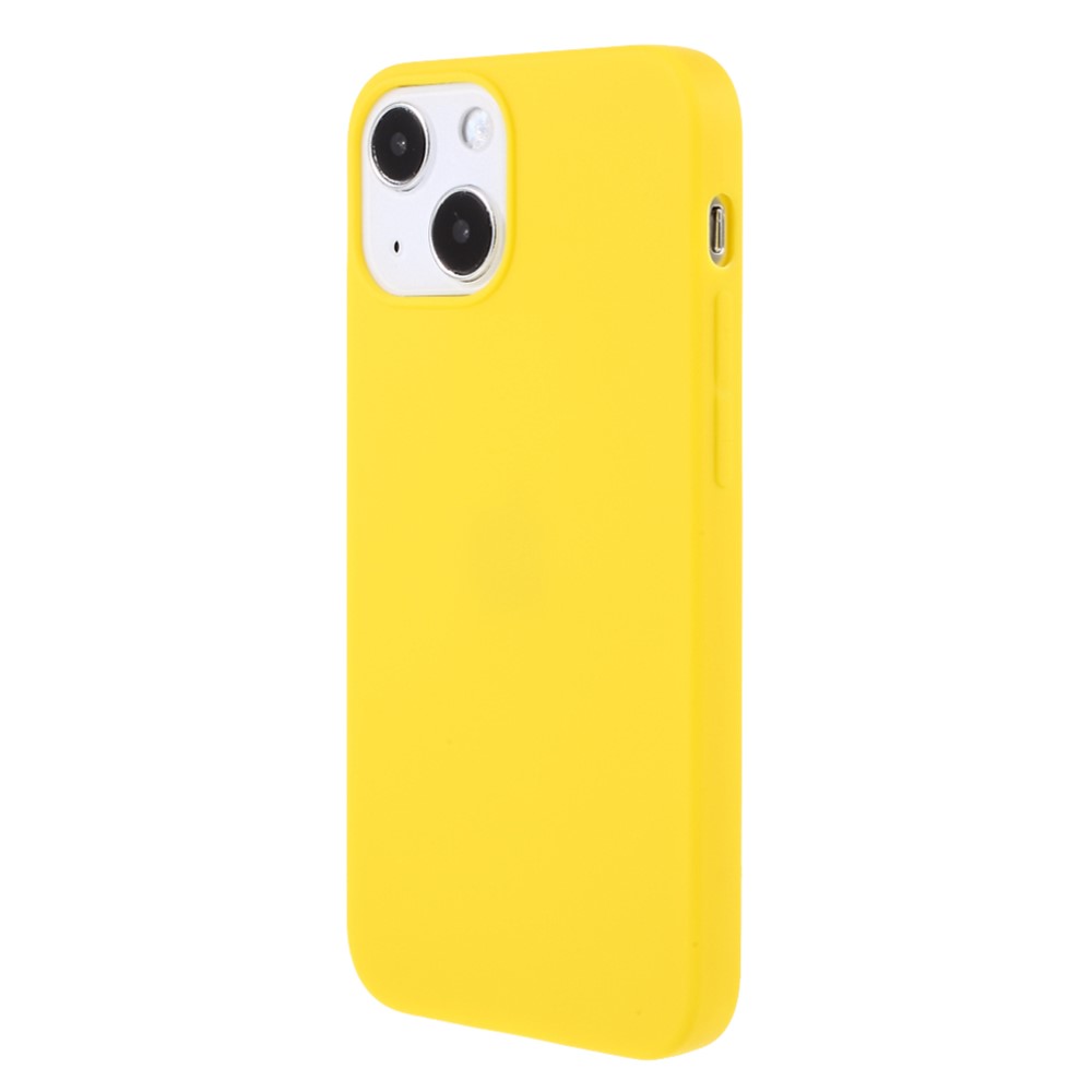  iPhone 13 - Matt TPU Skal - Gul