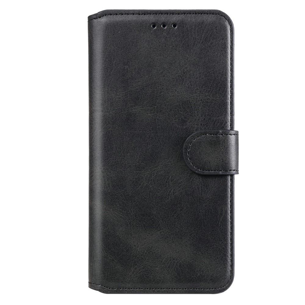  iPhone 13 - Solid Läder Fodral - Svart