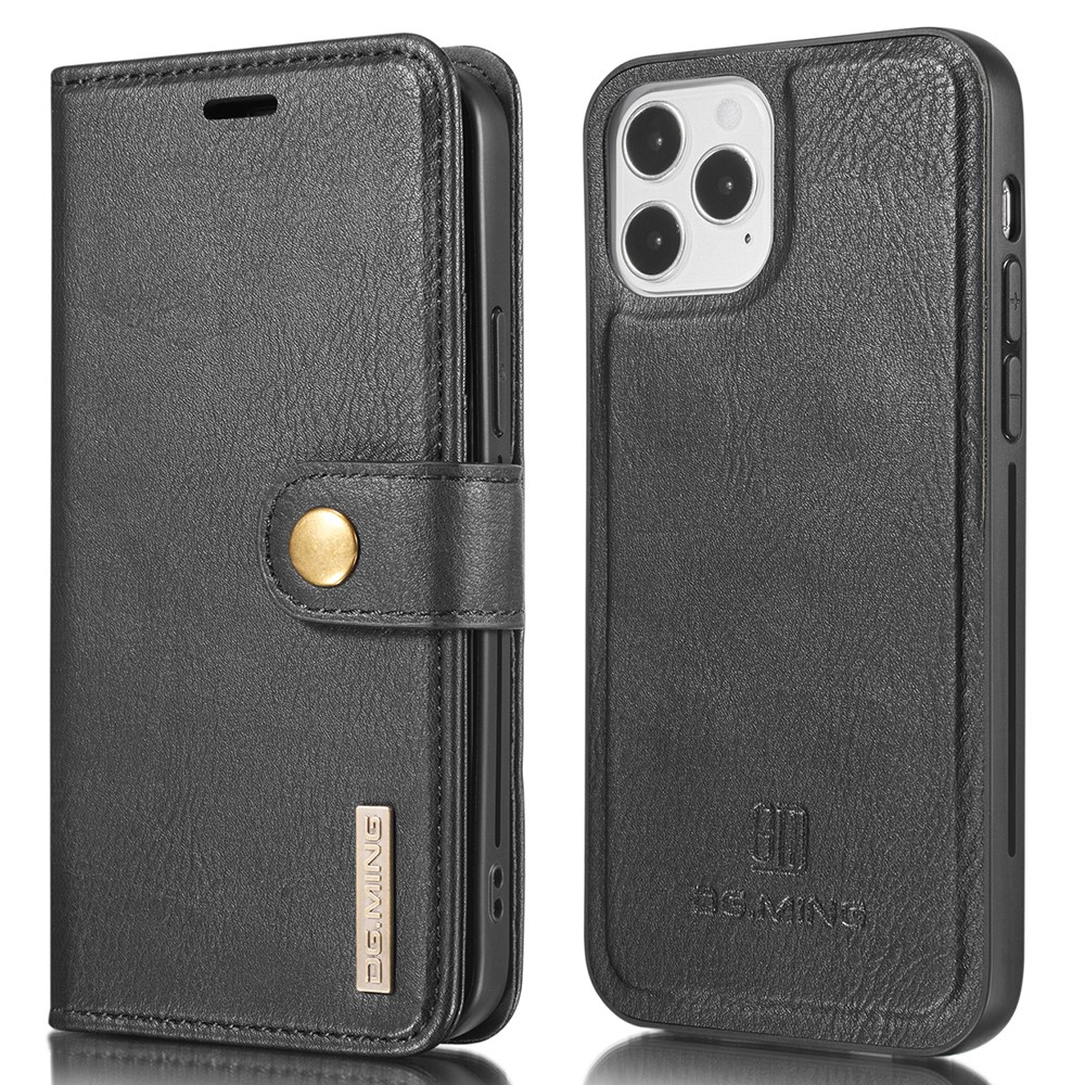 DG.MING iPhone 13 - DG.MING 2in1 Magnet Fodral / Skal - Svart