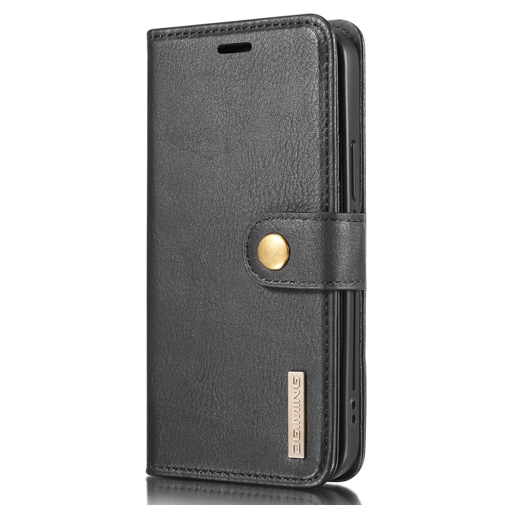 DG.MING iPhone 13 - DG.MING 2in1 Magnet Fodral / Skal - Svart