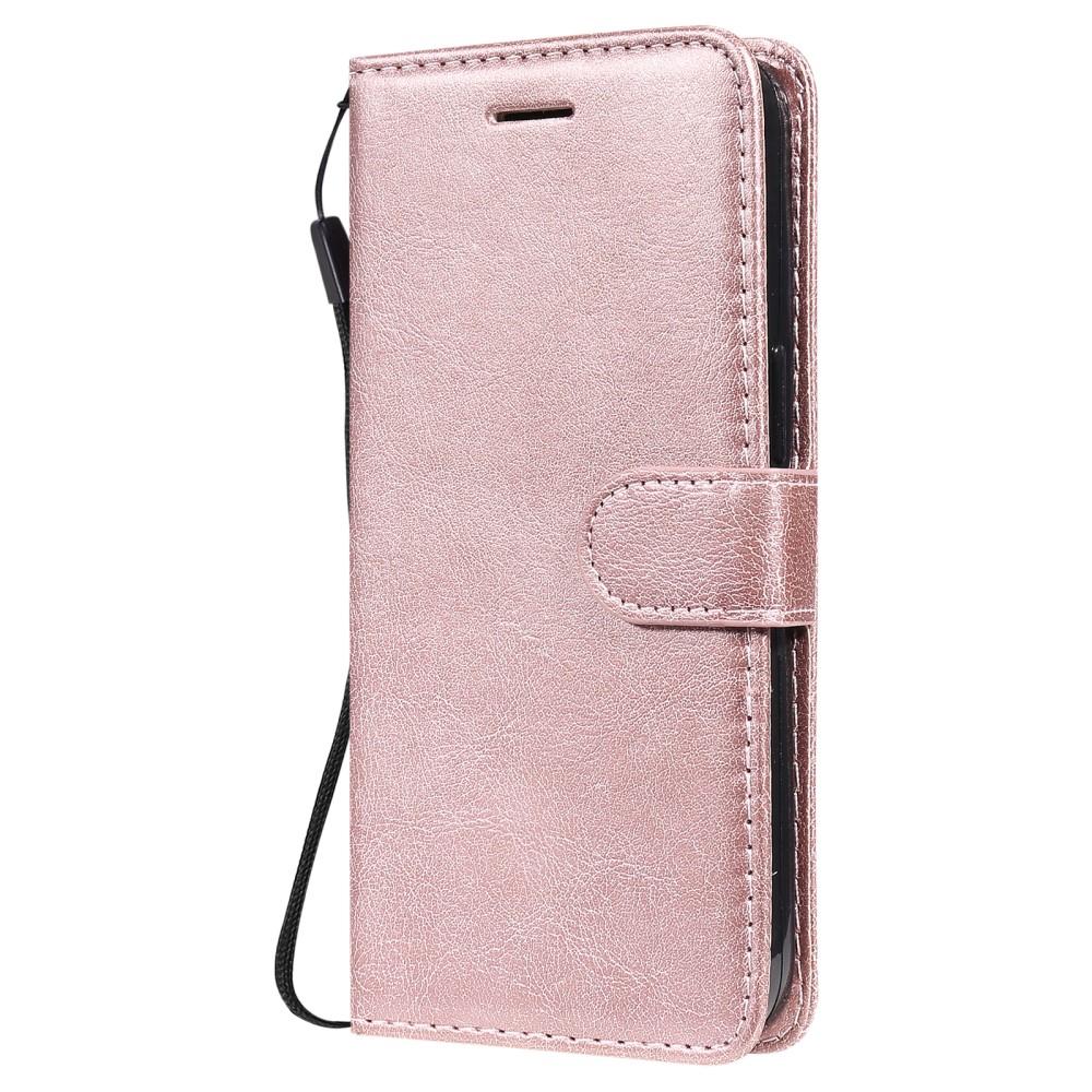  iPhone 13 - Solid Plånboksfodral - Roséguld