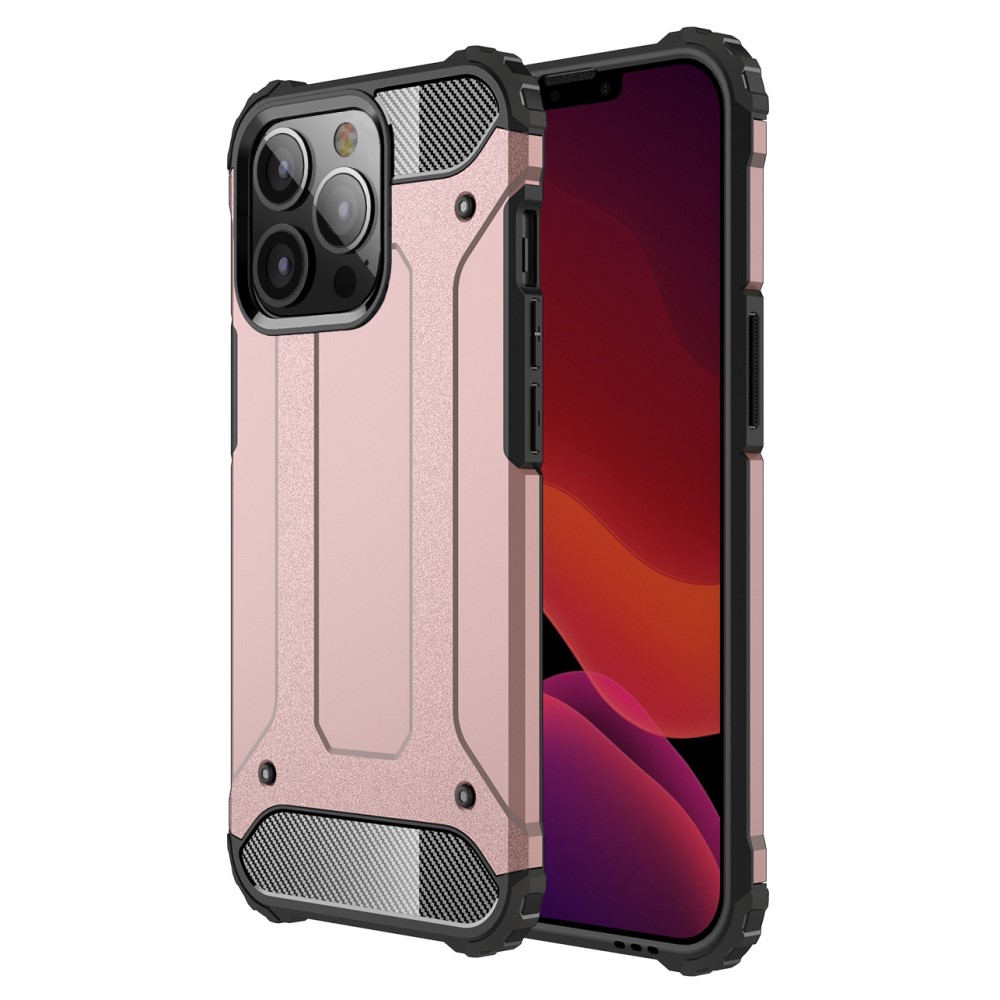  iPhone 13 Pro - Shockproof Hybrid Skal - Roséguld