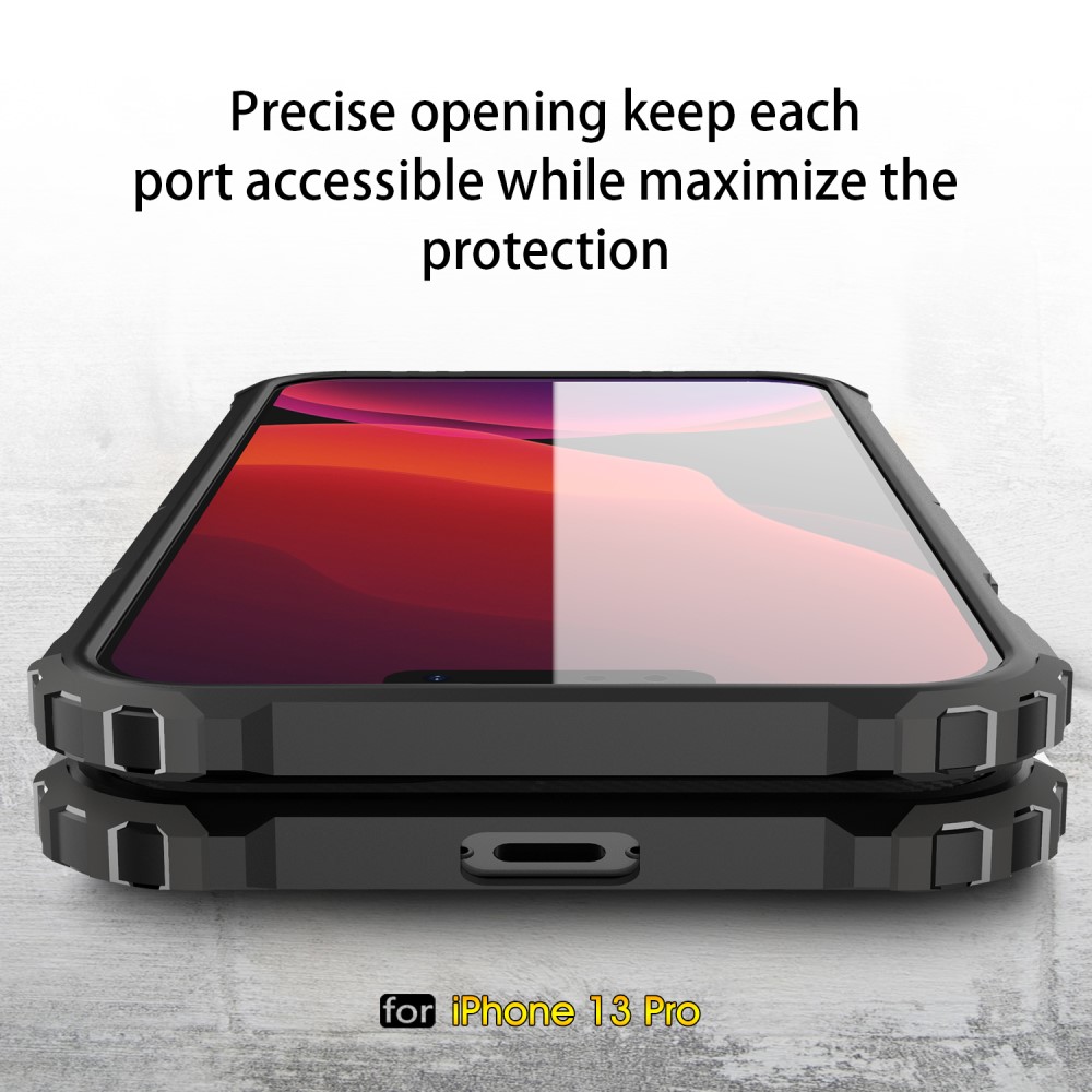  iPhone 13 Pro - Shockproof Hybrid Skal - Roséguld