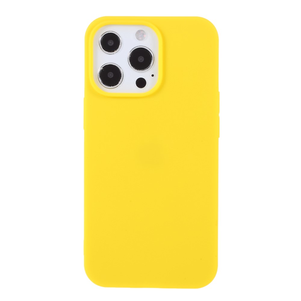  iPhone 13 Pro - Matt TPU Skal - Gul