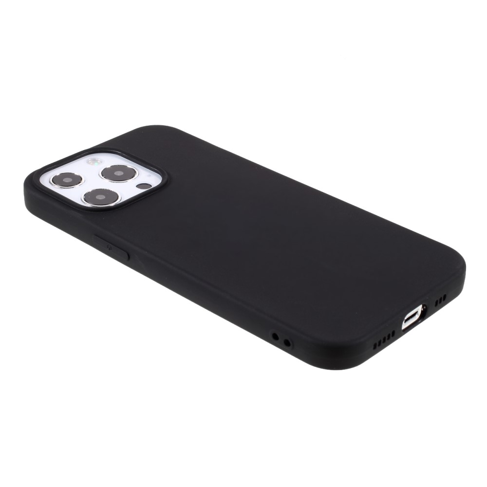  iPhone 13 Pro - Matt TPU Skal - Svart
