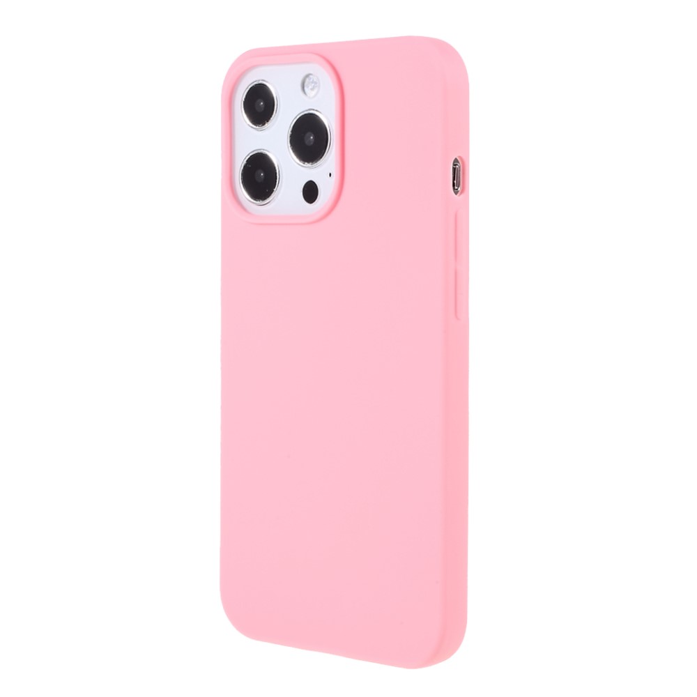  iPhone 13 Pro - Matt TPU Skal - Ljus Rosa