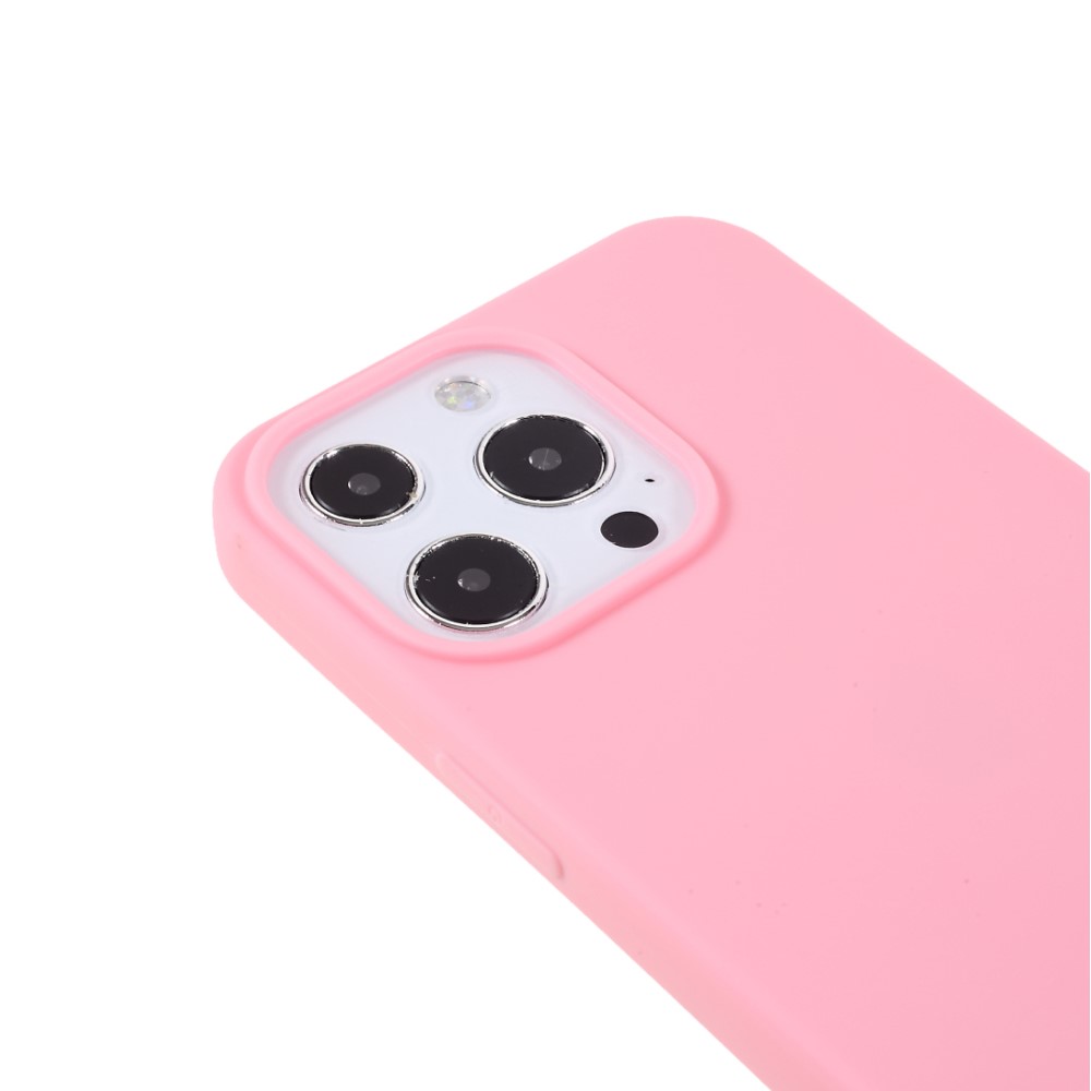  iPhone 13 Pro - Matt TPU Skal - Ljus Rosa