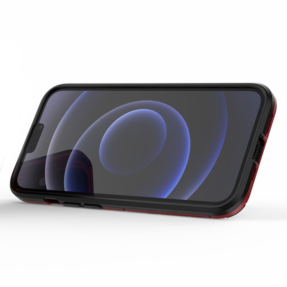 iPhone 13 Pro - Hybrid Armor Ring Skal - Röd