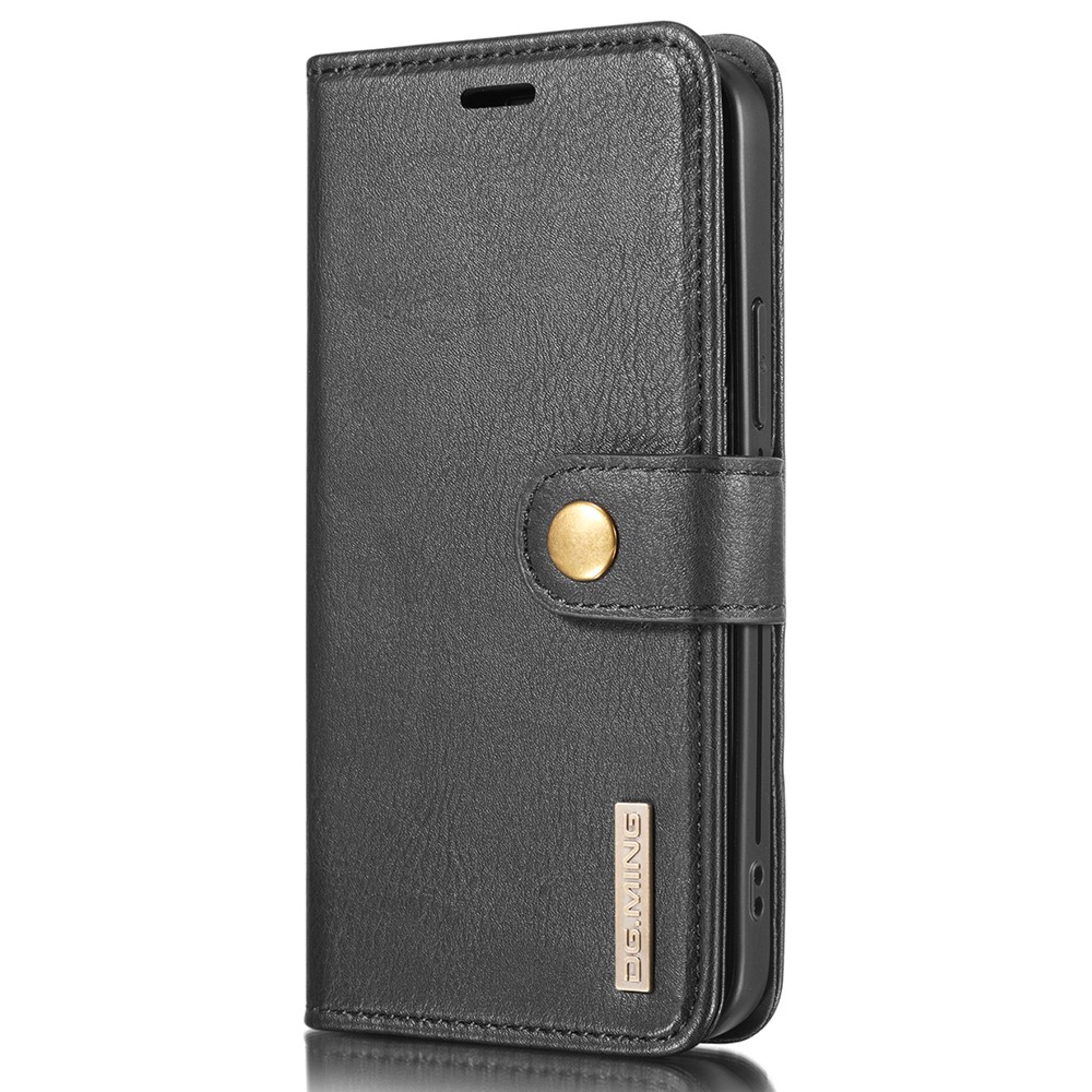 DG.MING iPhone 13 Pro - DG.MING 2in1 Magnet Fodral / Skal - Svart