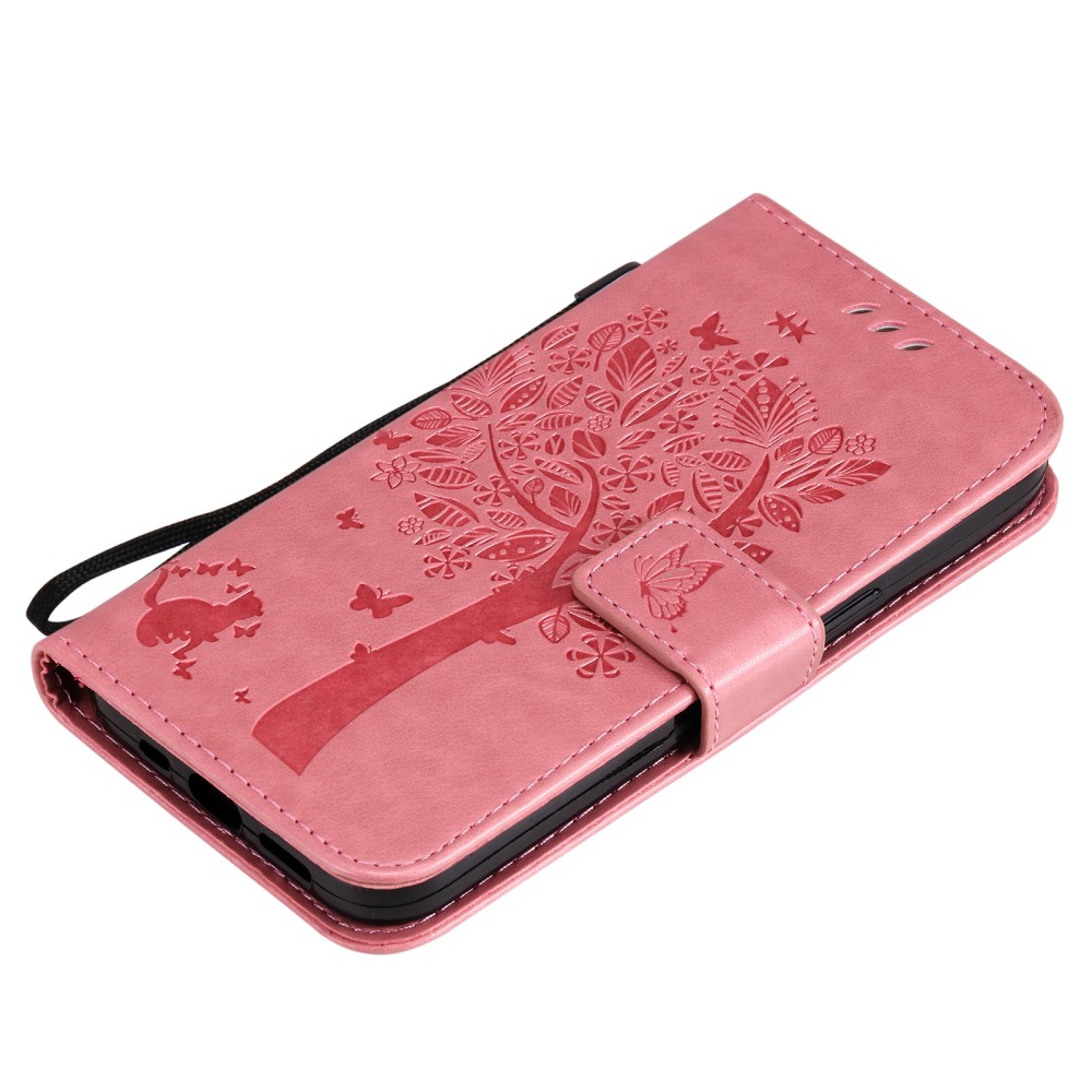  iPhone 13 Pro - Fodral Med Tryck - Ljus Rosa