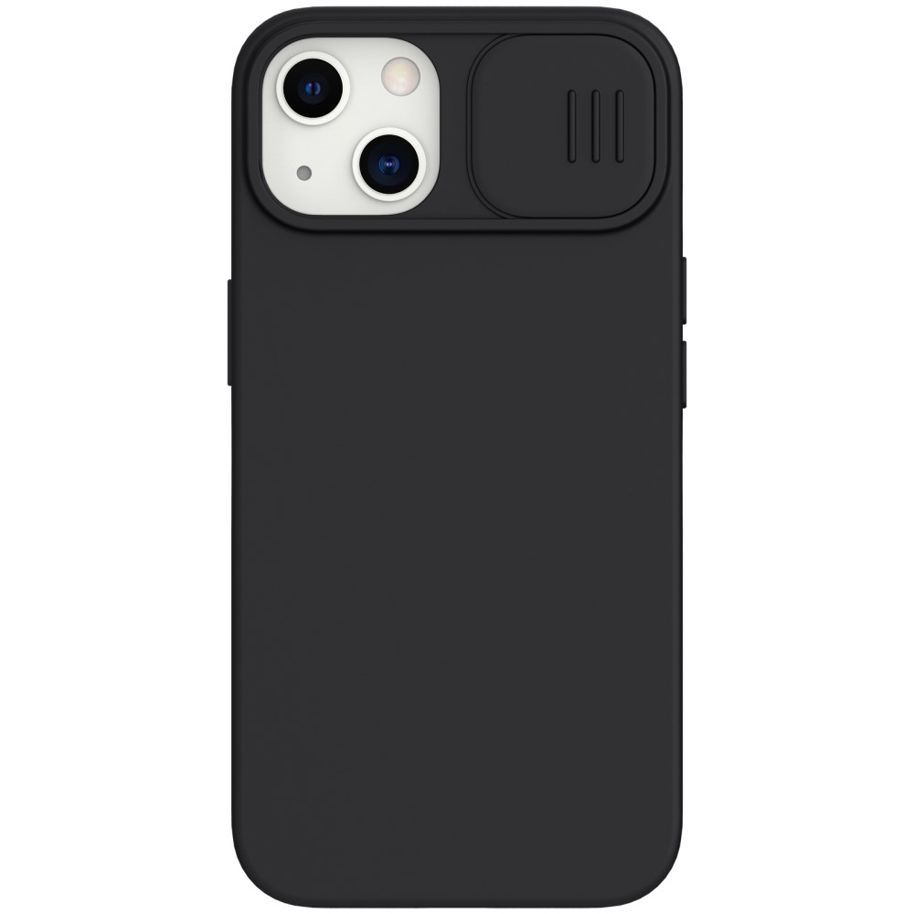 NILLKIN iPhone 13 Pro - NILLKIN MagSafe CamShield Silky Liquid Skal - Svart