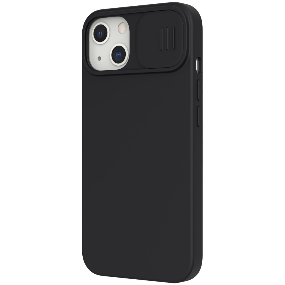 NILLKIN iPhone 13 Pro - NILLKIN MagSafe CamShield Silky Liquid Skal - Svart