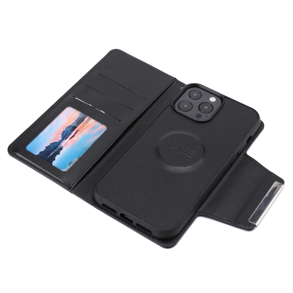  iPhone 13 Pro - 2in1 Magnet Fodral / Skal - Svart
