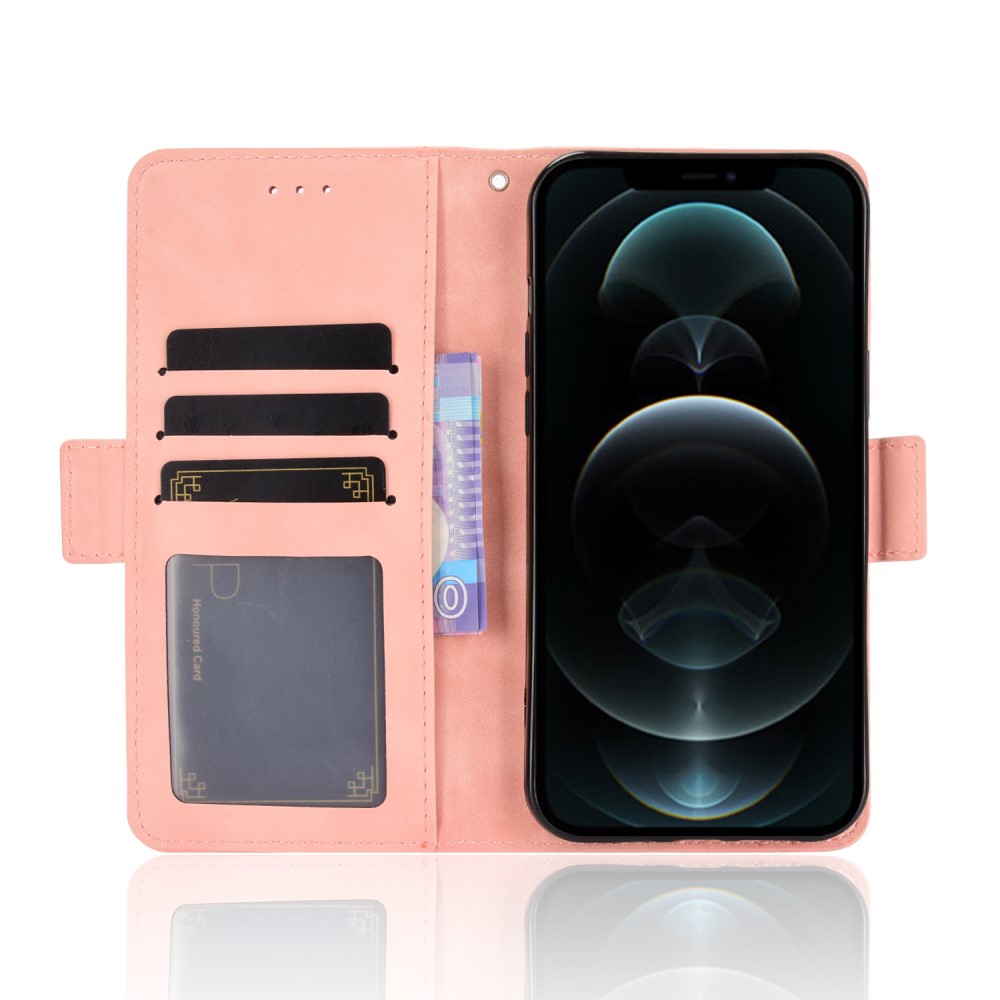  iPhone 13 Pro - Fodral Med Avtagbart Kortfodral - Ljus Rosa