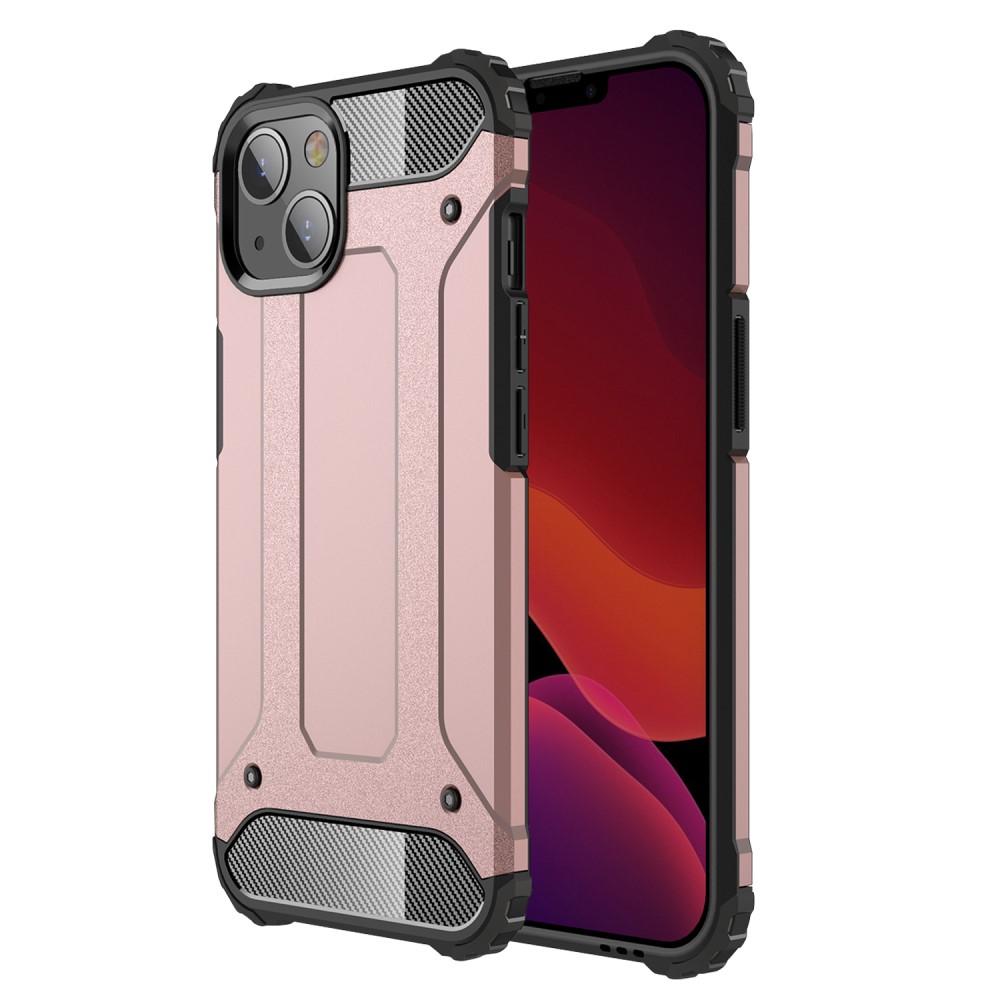  iPhone 13 Mini - Shockproof Armor Hybrid Skal - Roséguld