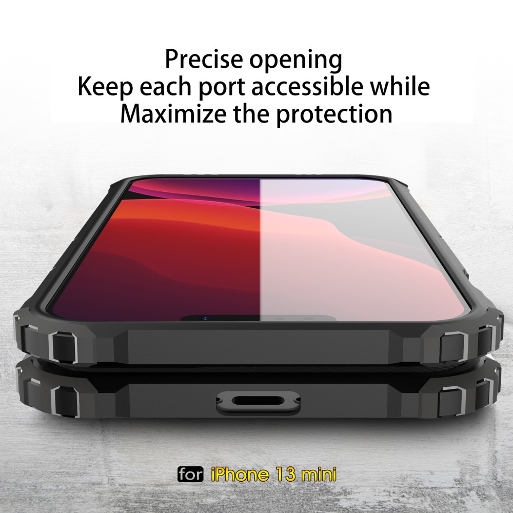  iPhone 13 Mini - Shockproof Armor Hybrid Skal - Roséguld