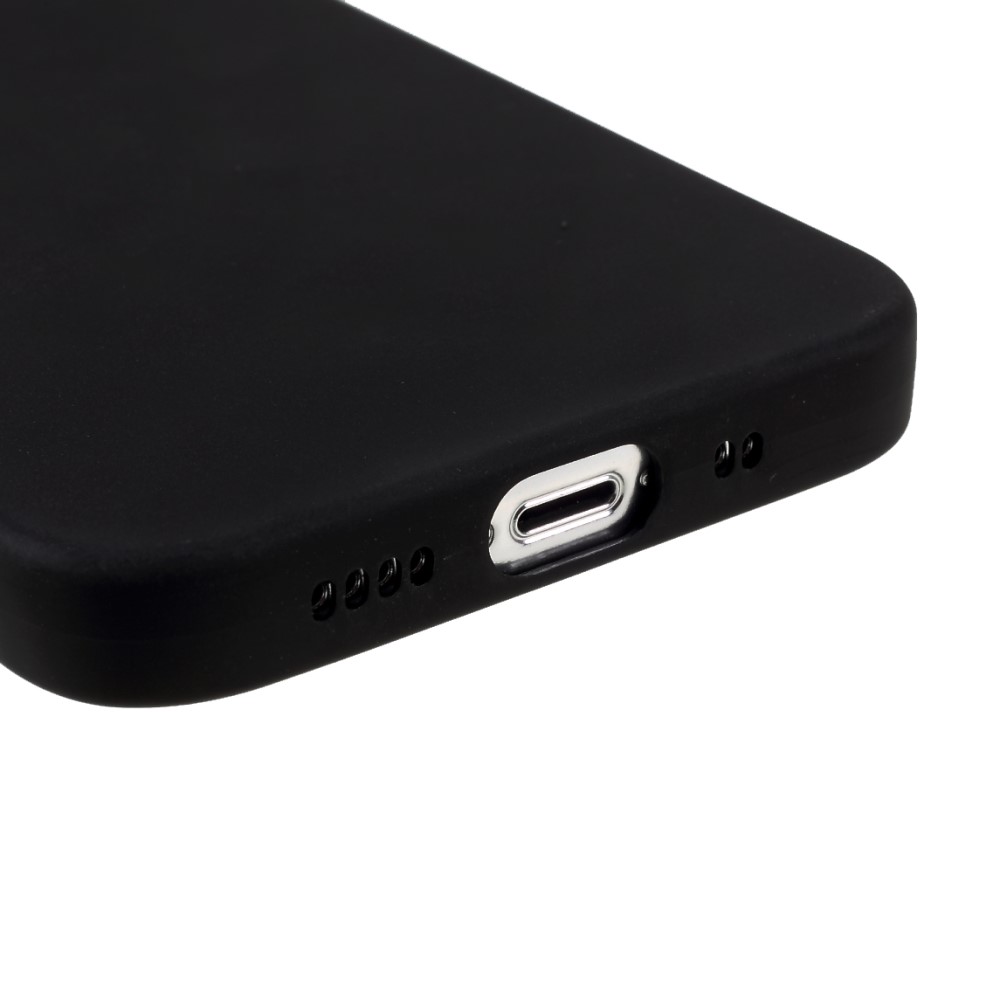 iPhone 13 Mini - Matt TPU Skal - Svart
