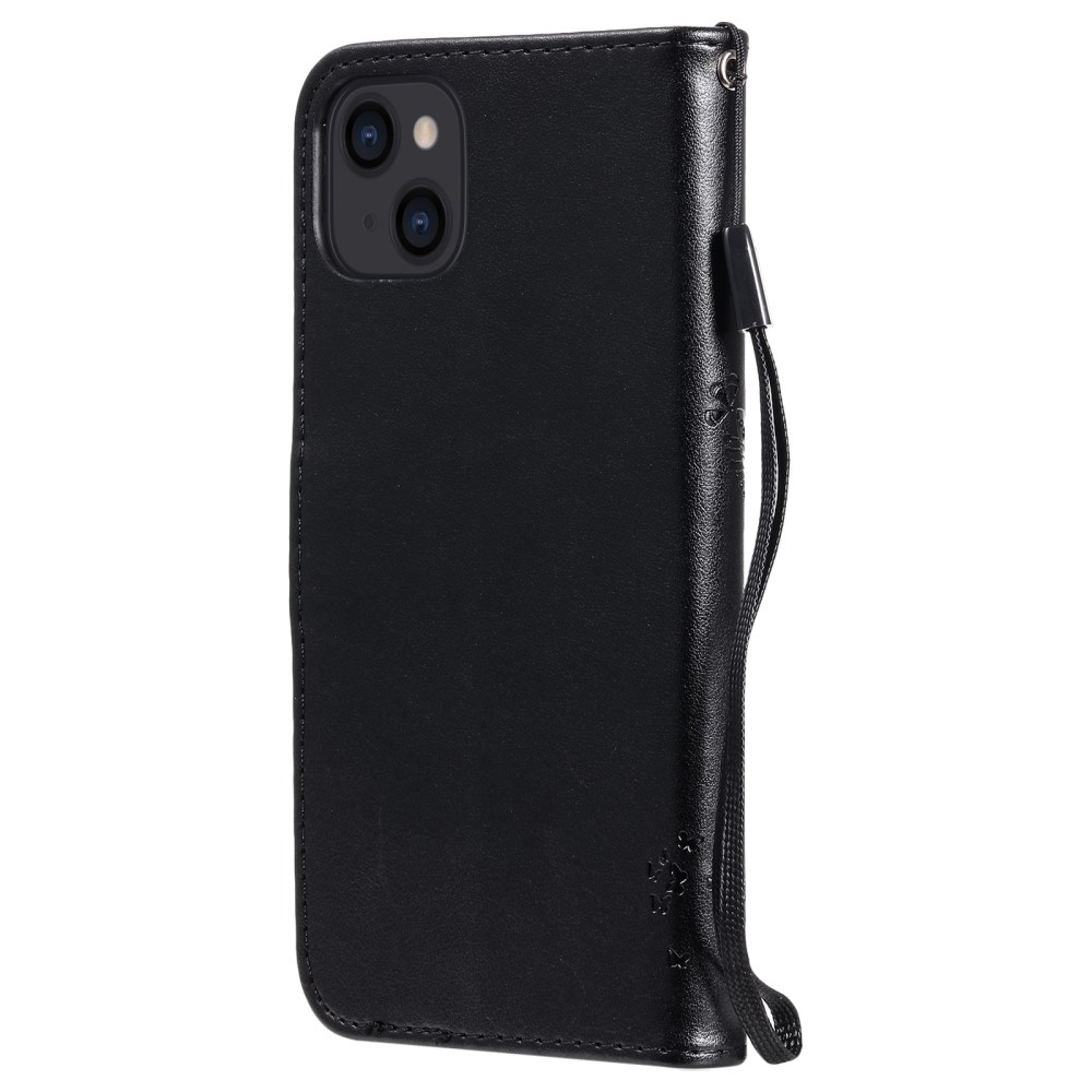  iPhone 13 Mini - Fodral Med Tryck - Svart