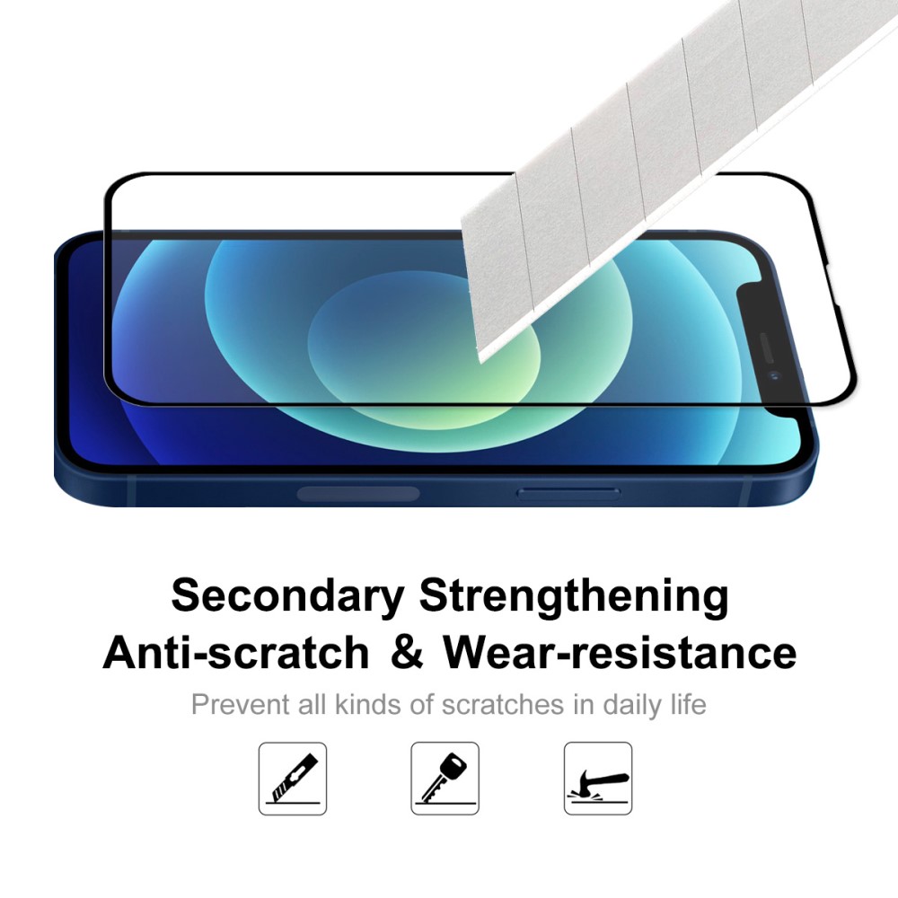 HAT PRINCE iPhone 13 Mini - 2-PACK HAT PRINCE Heltäckande Skärmskydd I Härdat Glas