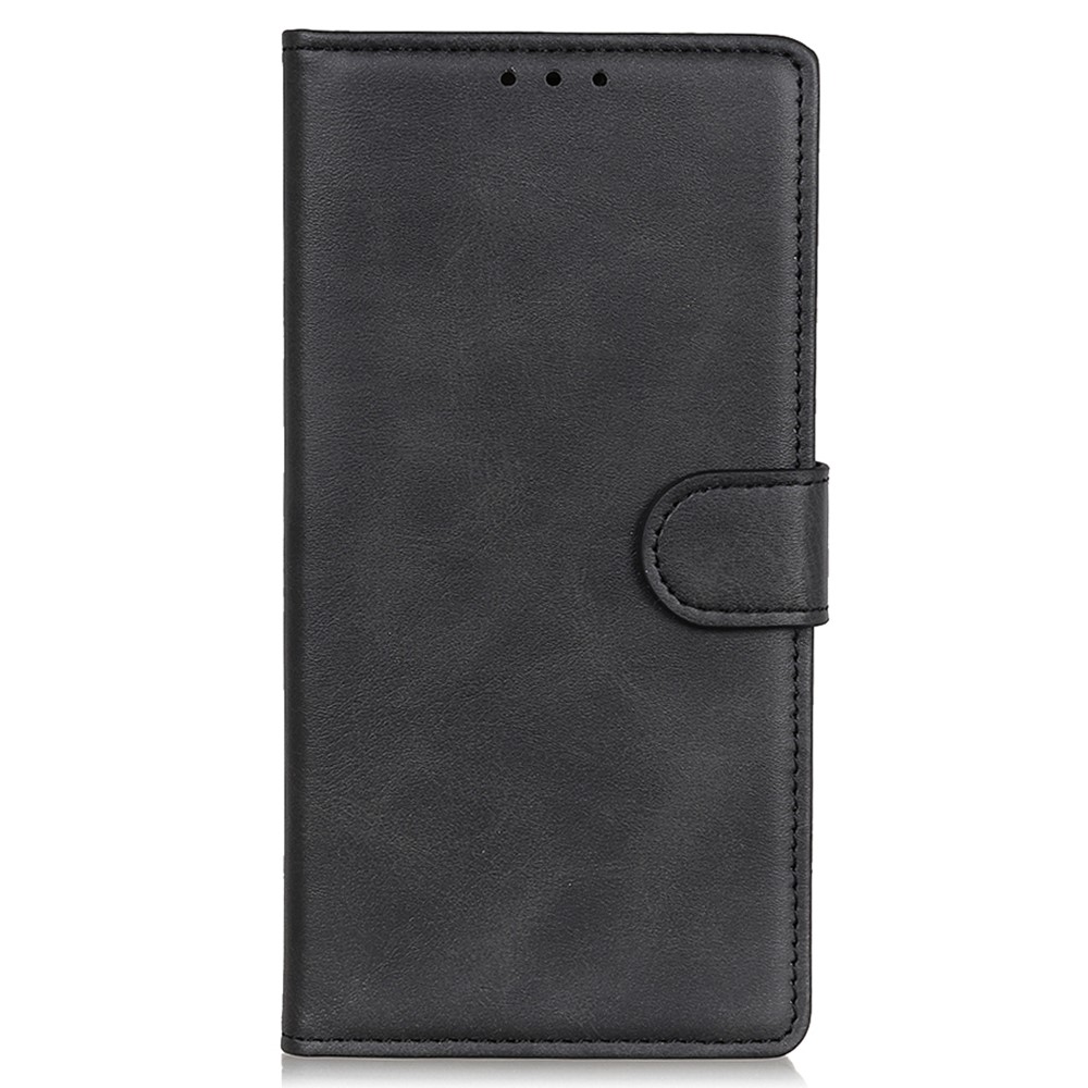  iPhone 13 Pro Max - Solid Läder Fodral - Svart