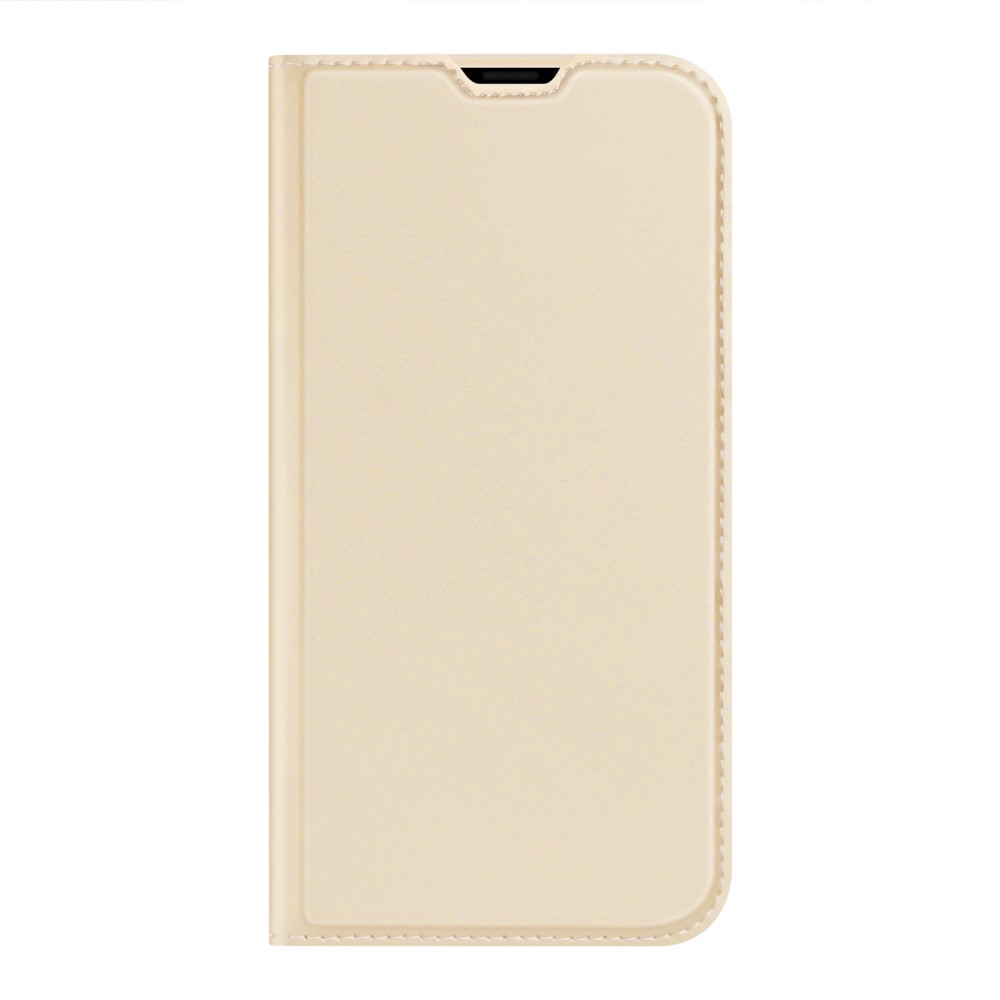 DUX DUCIS iPhone 13 Pro Max - DUX DUCIS Skin Pro Läder Fodral - Guld