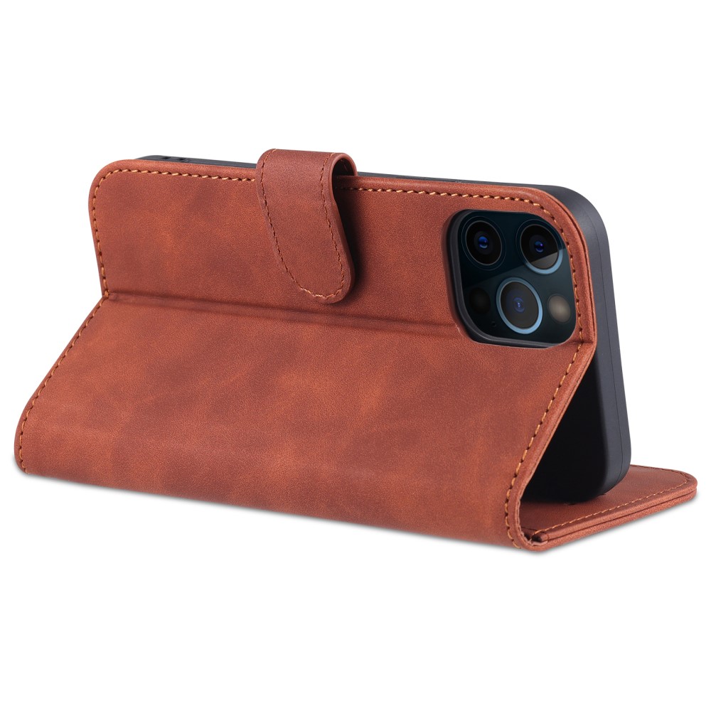 AZNS iPhone 13 Pro Max - AZNS Läder Fodral - Roséguld