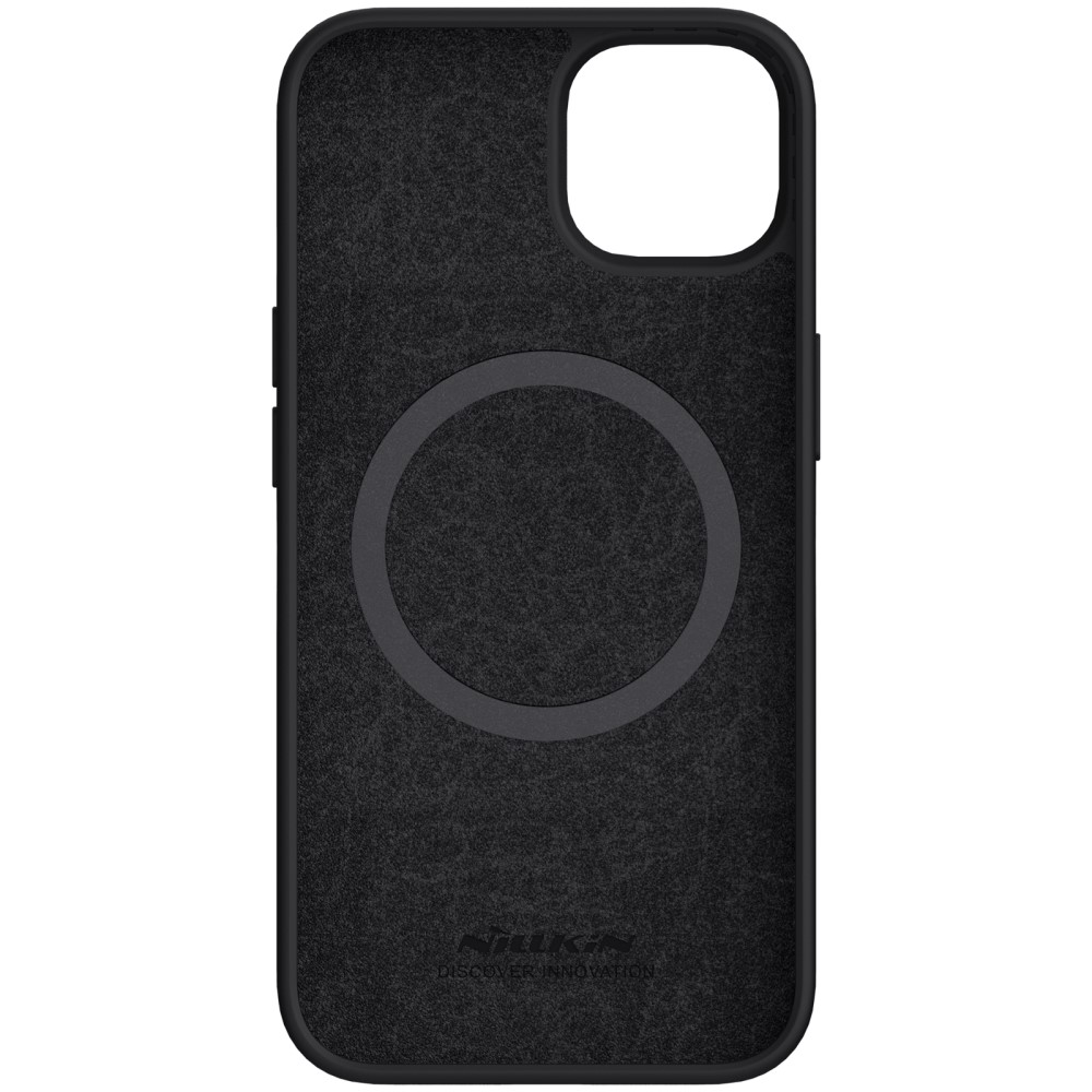 NILLKIN iPhone 13 Pro Max - NILLKIN MagSafe CamShield Silky Liquid Skal - Svart