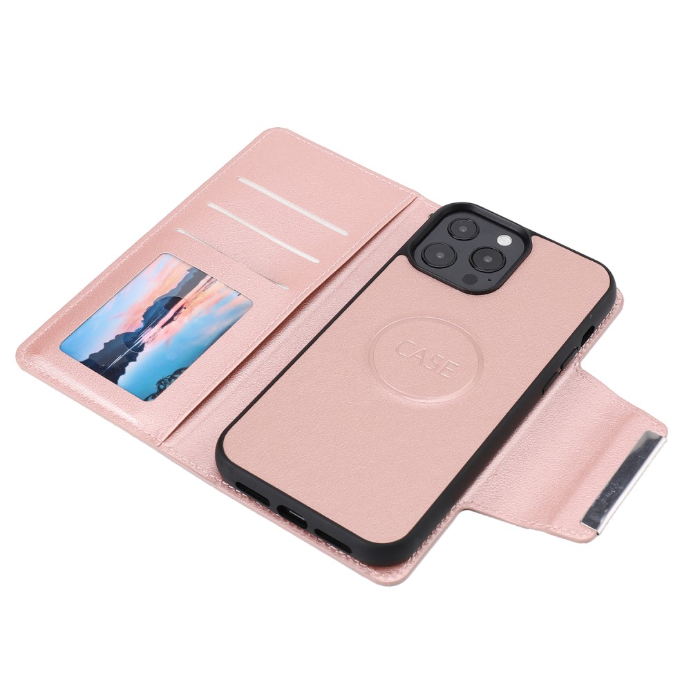  iPhone 13 Pro Max - 2in1 Magnet Fodral / Skal - Roséguld