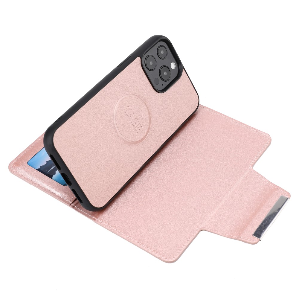  iPhone 13 Pro Max - 2in1 Magnet Fodral / Skal - Roséguld