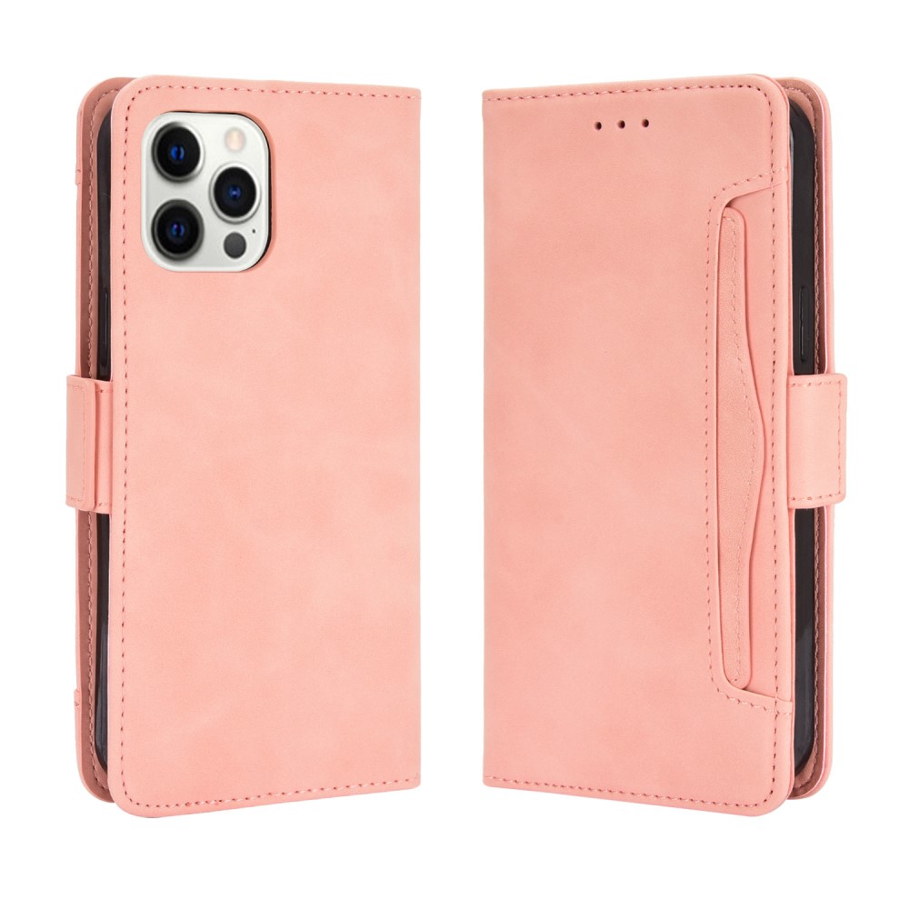  iPhone 13 Pro Max - Fodral Med Avtagbart Kortfodral - Ljus Rosa