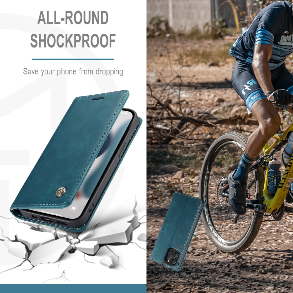 CASEME iPhone 13 Pro Max - CASEME Retro Fodral - Grön