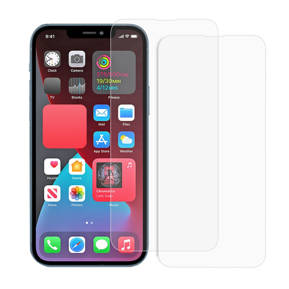  iPhone 14 Plus / 13 Pro Max - 2-PACK Skärmskydd I Härdat Glas