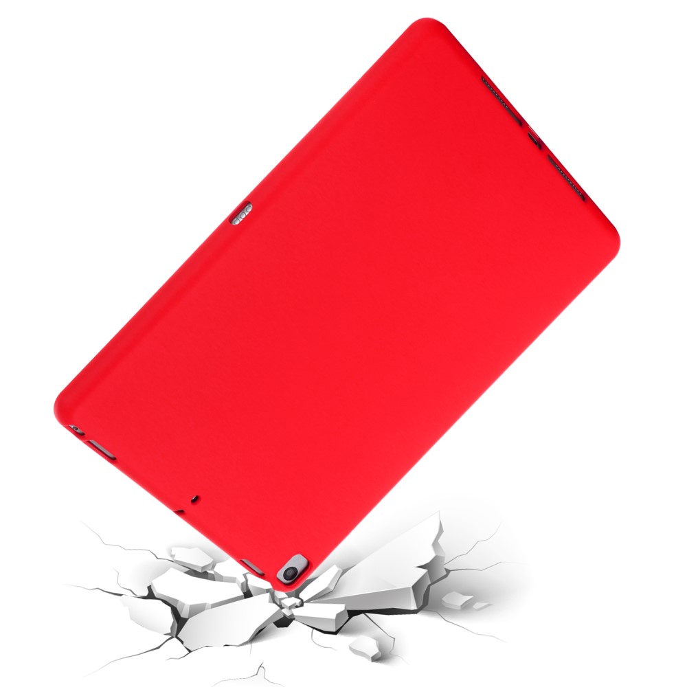  iPad 10.2 2019/2020/2021, Air 10.5 2019 Skal Liquid Silikon Röd