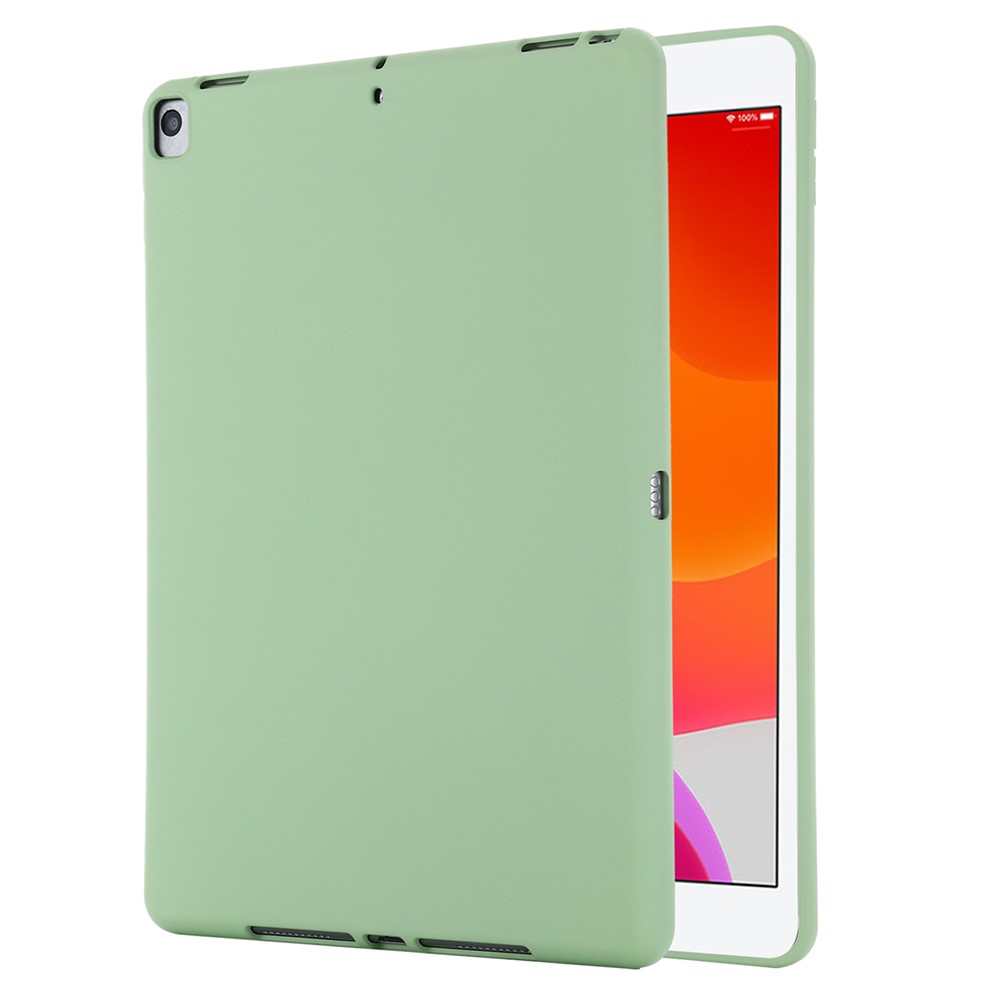  iPad 10.2 2019/2020/2021, Air 10.5 2019 Skal Liquid Silikon Grön