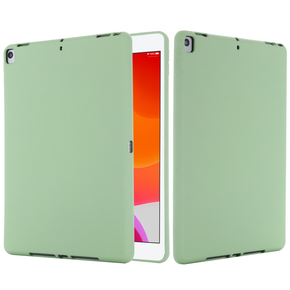  iPad 10.2 2019/2020/2021, Air 10.5 2019 Skal Liquid Silikon Grön