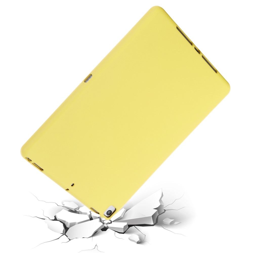  iPad 10.2 2019/2020/2021, Air 10.5 2019 Skal Liquid Silikon Gul