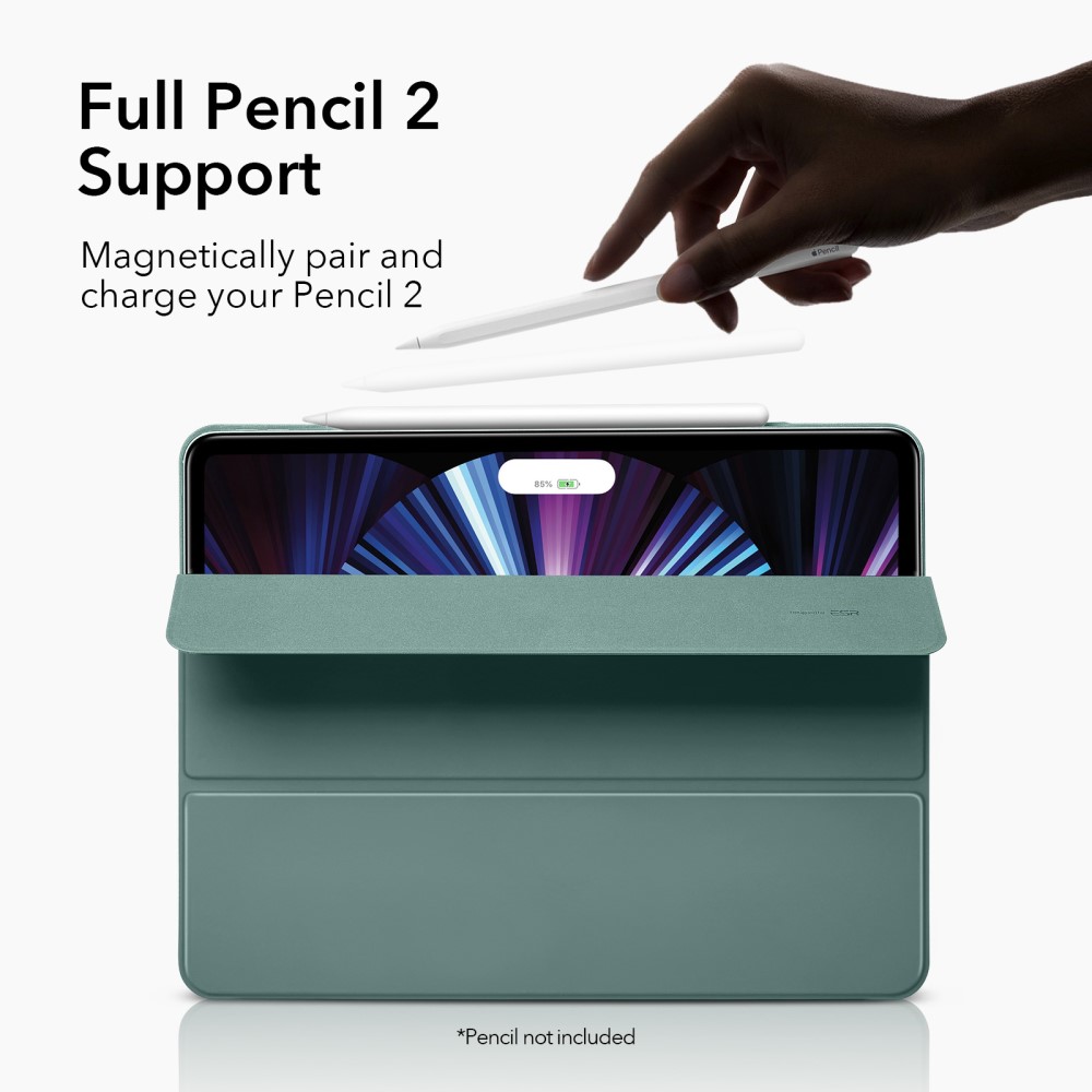 ESR ESR iPad Pro 11 (2020/2021) 2in1 Magnetiskt Fodral Grön