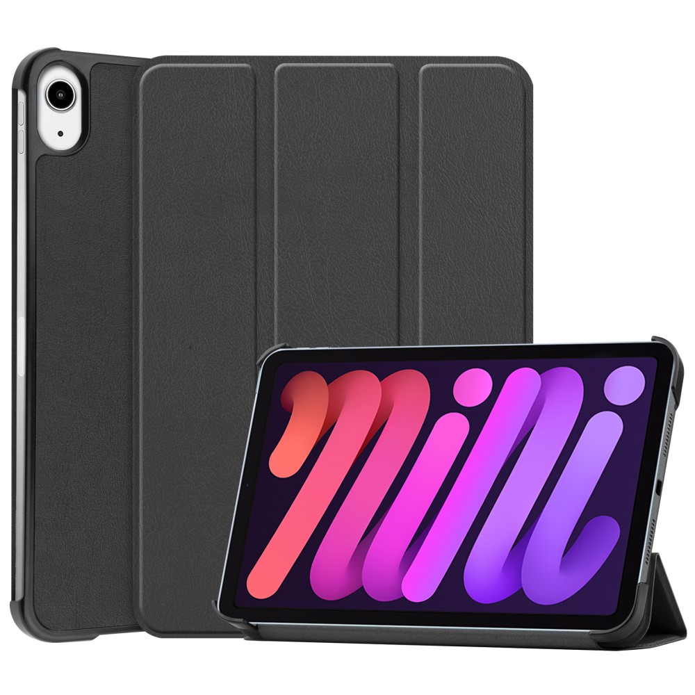  iPad Mini 2024/2021 Fodral Smart Tri-Fold Svart