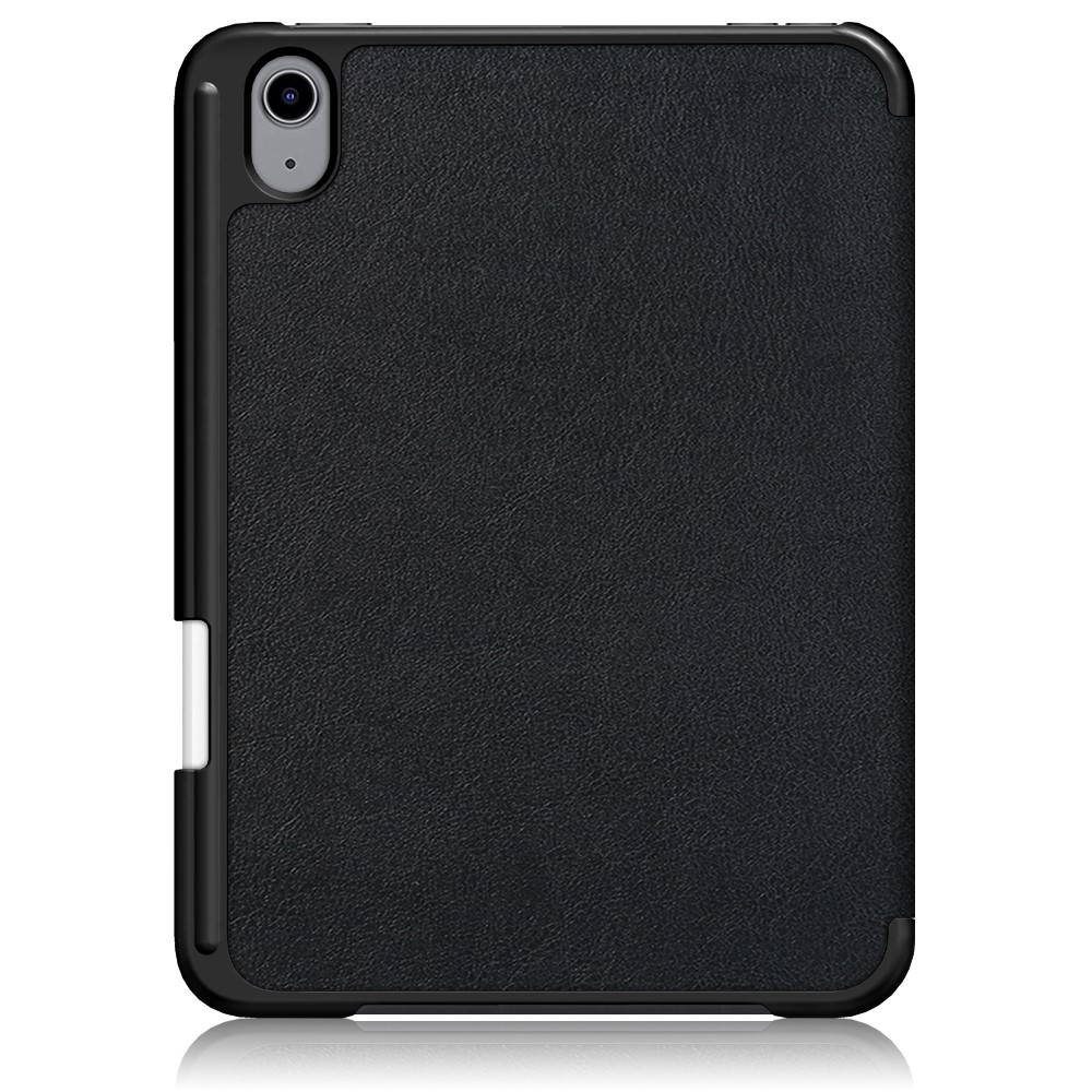  iPad Mini 2024/2021 Fodral Tri-Fold Med Pennhållare Svart