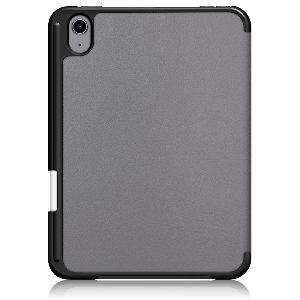  iPad Mini 2024/2021 Fodral Tri-Fold Med Pennhållare Grå