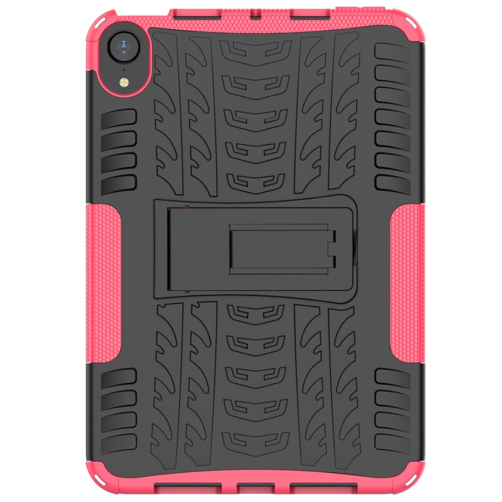  iPad Mini 2024/2021 Skal Rugged Kickstand Armor Rosa