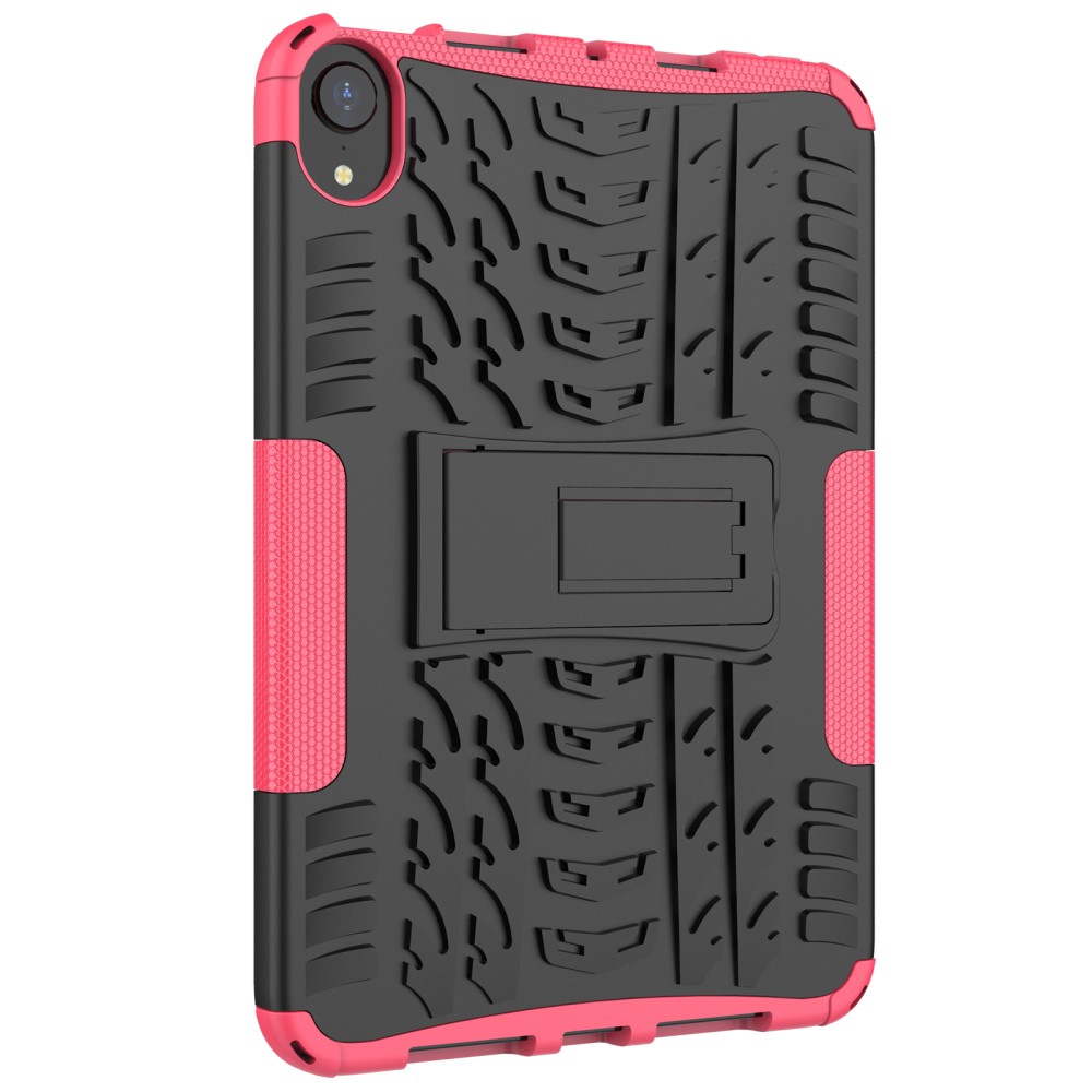  iPad Mini 2024/2021 Skal Rugged Kickstand Armor Rosa