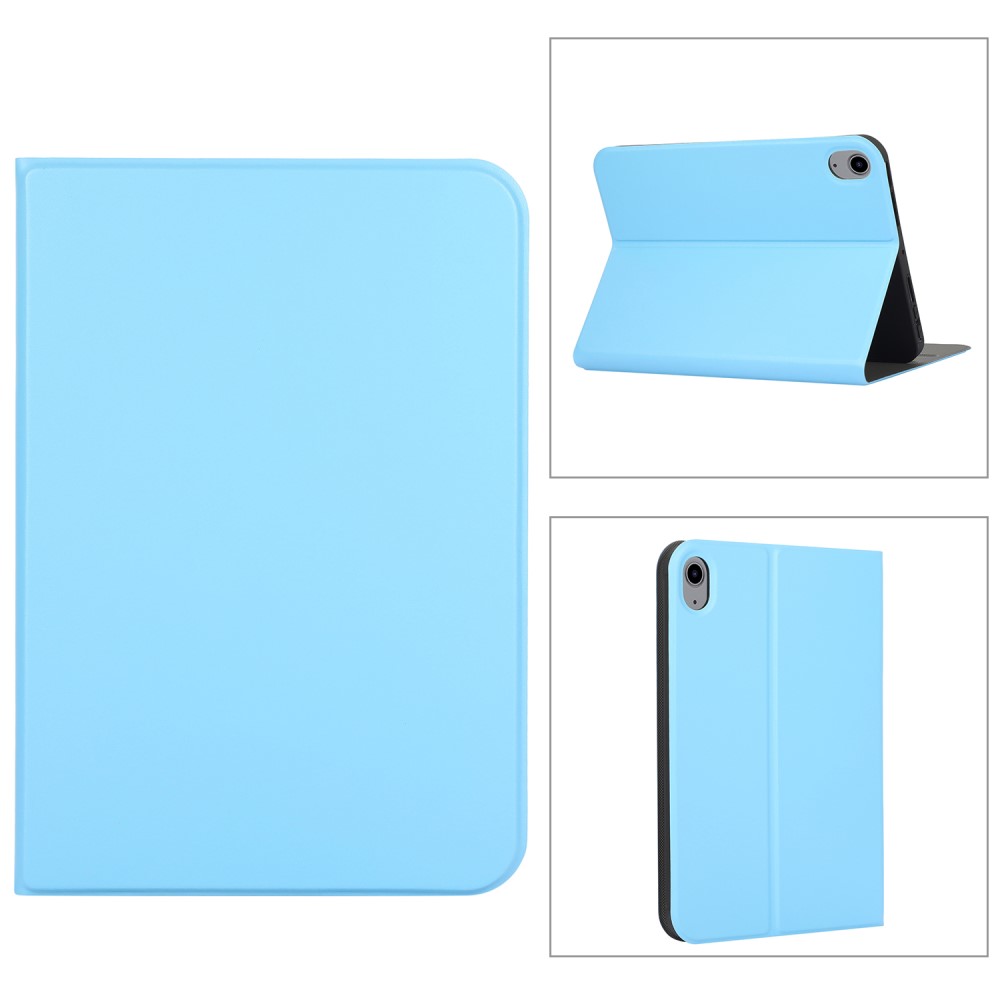  iPad Mini 2024/2021 Fodral Case Stand Ljus Blå