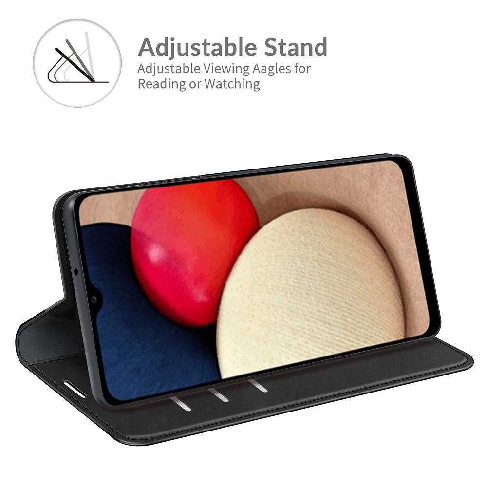  Samsung Galaxy A03s Magnetisk Flip Fodral Svart