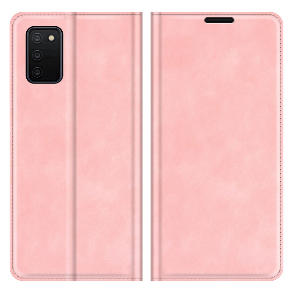  Samsung Galaxy A03s Magnetisk Flip Fodral Roséguld