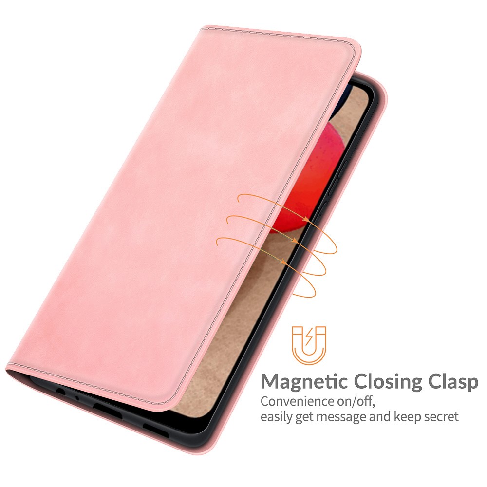  Samsung Galaxy A03s Magnetisk Flip Fodral Roséguld