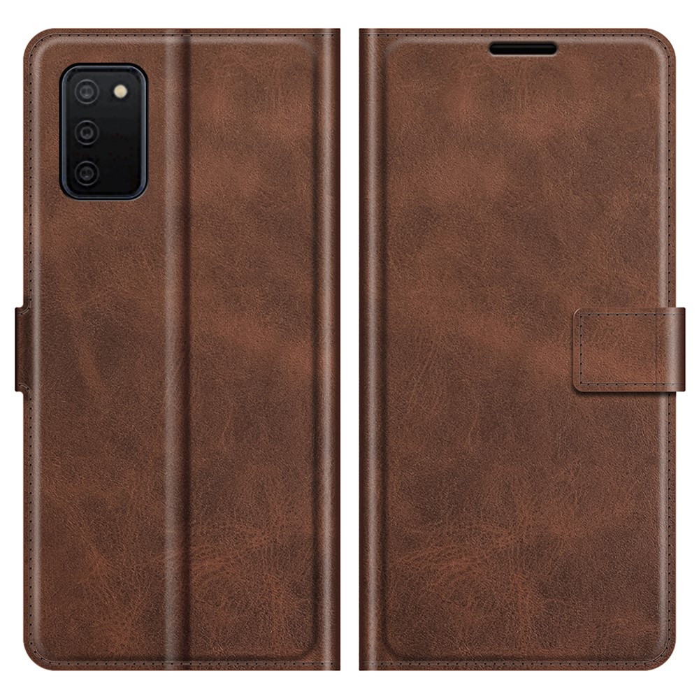  Samsung Galaxy A03s Fodral Läder Brun