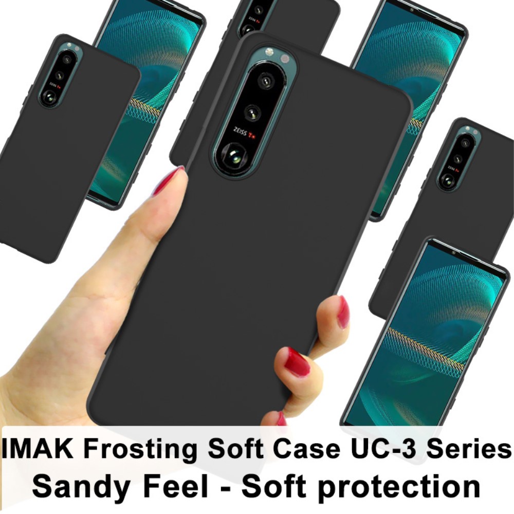 IMAK IMAK Sony Xperia 5 III Skal Matt TPU Svart