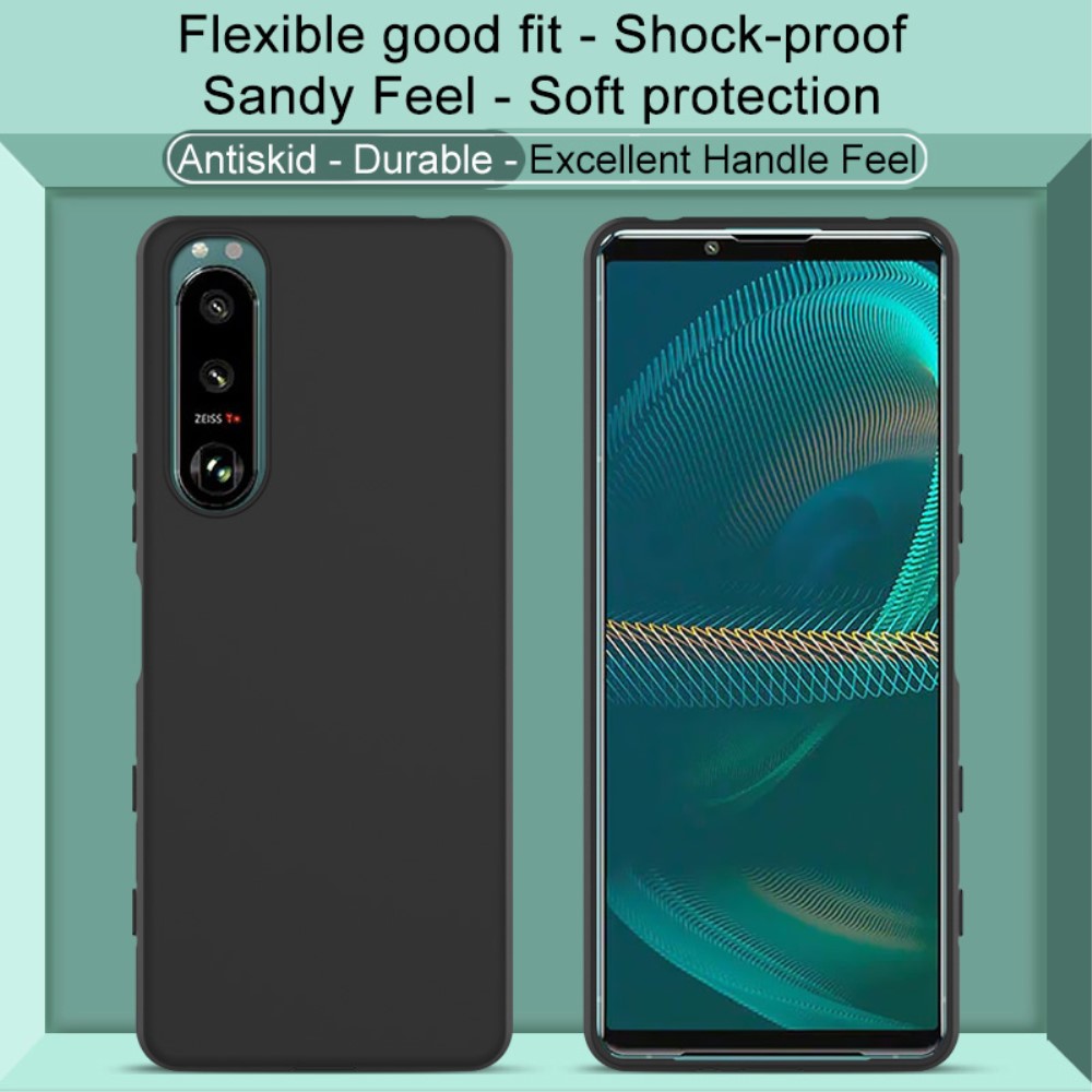 IMAK IMAK Sony Xperia 5 III Skal Matt TPU Svart